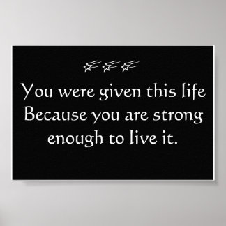 Inspirational Poster - Life