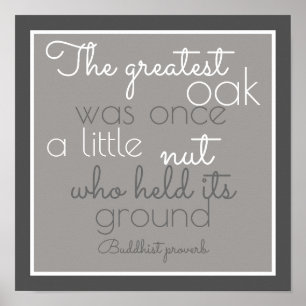 inspirational poster quote Buddhist proverb