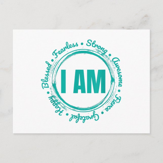 Inspirational Quote Apparel When Kindness Matters  Postcard (Front)