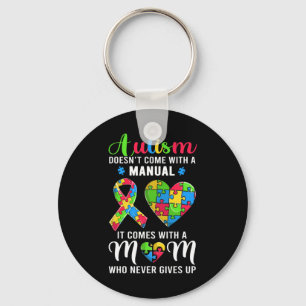 Inspirational Quote Autism Mum Autism Awareness Wo Key Ring
