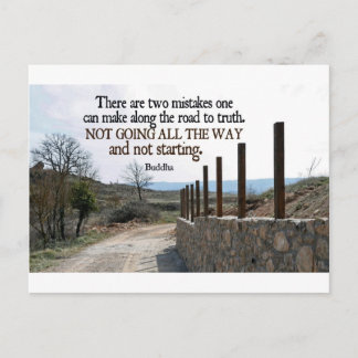 Inspirational Quote -- Buddha Postcard