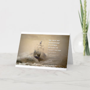 Inspirational Quote by St. Thomas More Card