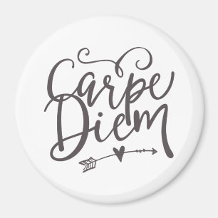 Inspirational Quote Carpe Diem Sieze The Day Magnet