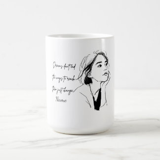 Inspirational Quote Custom Name Coffee Mug