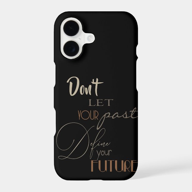 Inspirational Quote - Define Your Future (Back)