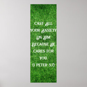 Inspirational Quote For Anxiety Poster