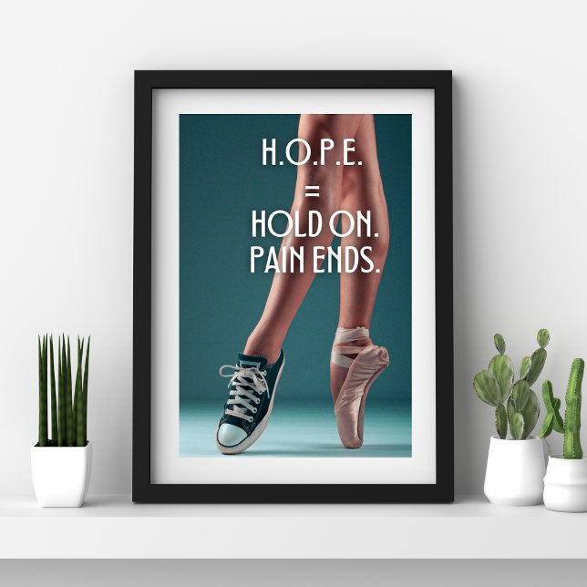 Inspirational quote for Hope Dancer Poster (Creator Uploaded)