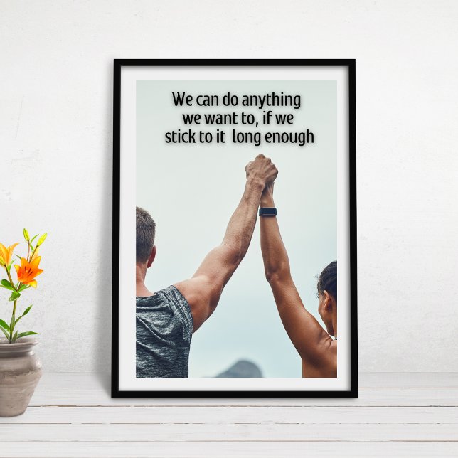 Inspirational quote for You can do Anything Poster (Creator Uploaded)