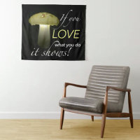 Inspirational Quote Glowing Solar Lawn Mushroom