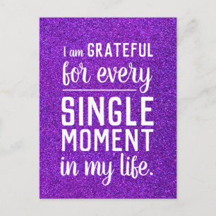 Inspirational Quote I Am Statements Motivational   Postcard