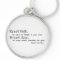 Inspirational quote keychains motivation gifts