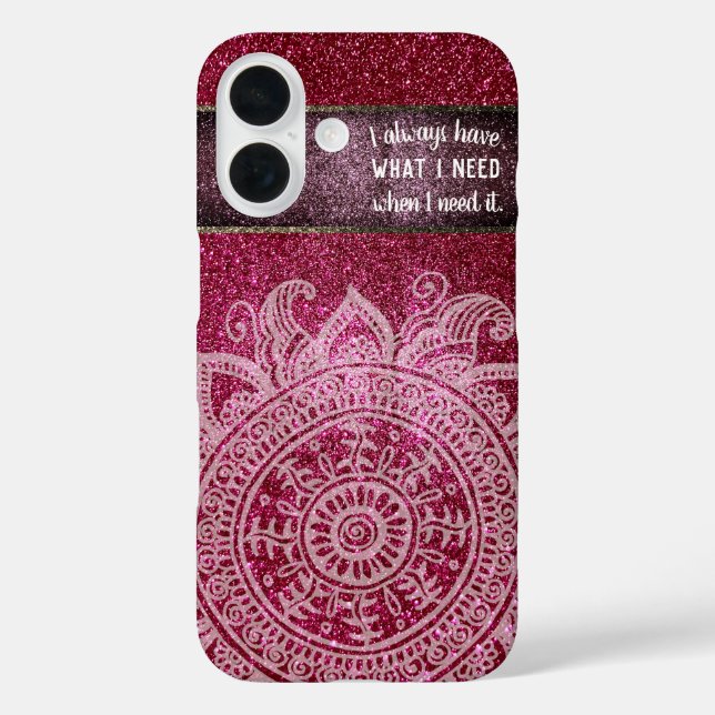 Inspirational Quote Law Of Attraction Motivational Case-Mate iPhone Case (Back)