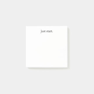 Inspirational Quote Minimalist Post-it Notes