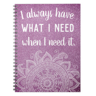 Inspirational Quote Motivational Gratitude Journal