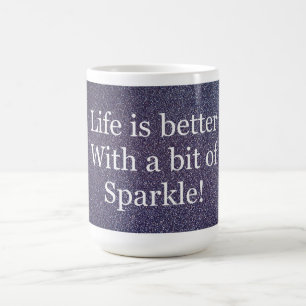 Inspirational quote mug