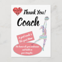 Inspirational Quote Netball Coach Thank You