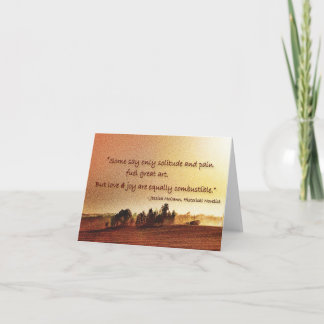 inspirational quote note cards
