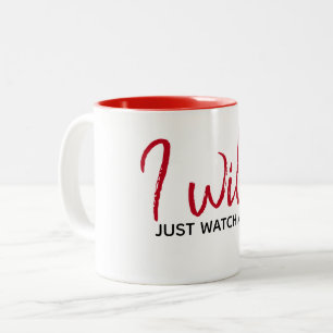 Inspirational Quote On White  Two-Tone Coffee Mug