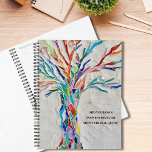 Inspirational Quote Planner<br><div class="desc">This unique planner is decorated with a colourful mosaic tree. Add your chosen quote to personalise it. Click Customise Further to edit font,  font size,  and font colour. Original Mosaic © Michele Davies.</div>