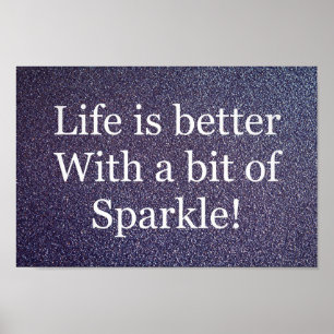 Inspirational quote poster