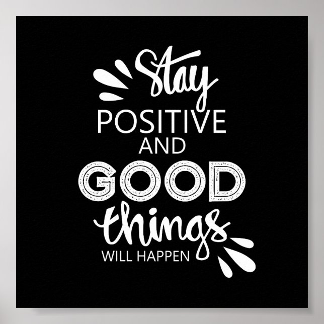 Inspirational Quote Poster (Front)