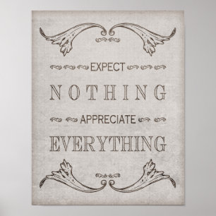 Inspirational quote poster