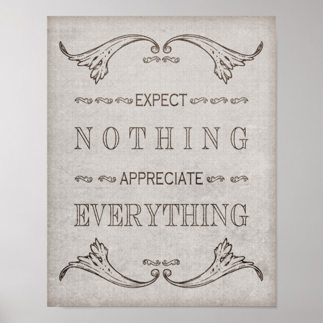 Inspirational quote poster (Front)