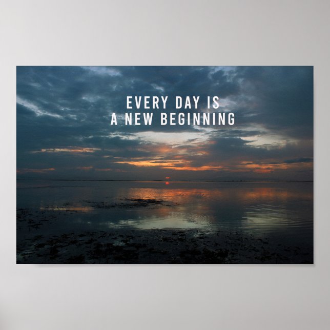 Inspirational quote poster (Front)