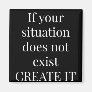 Inspirational Quote Refrigerator Magnet 2X2 Square