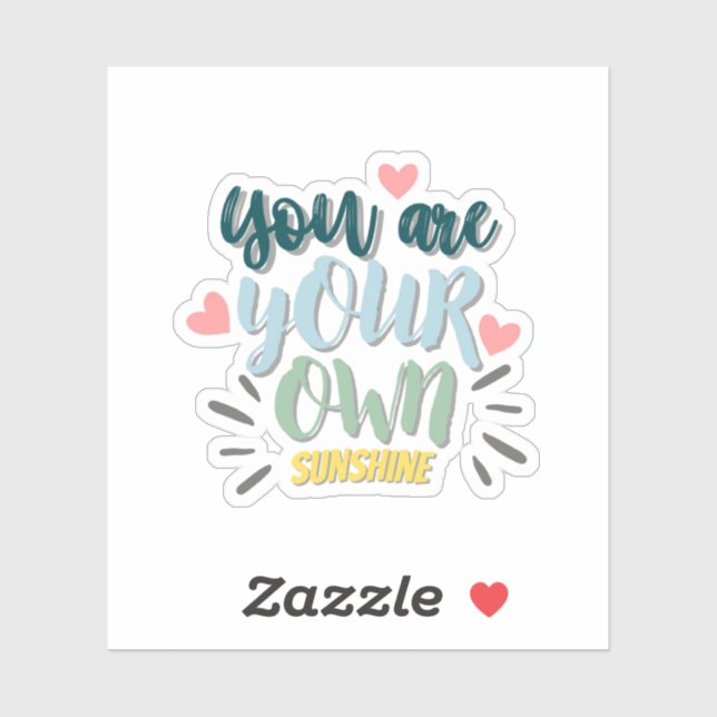 Inspirational Quote Sticker  (Sheet)