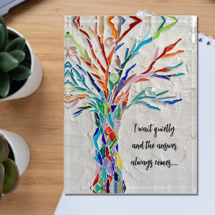 Inspirational Quote Tree Paperweight