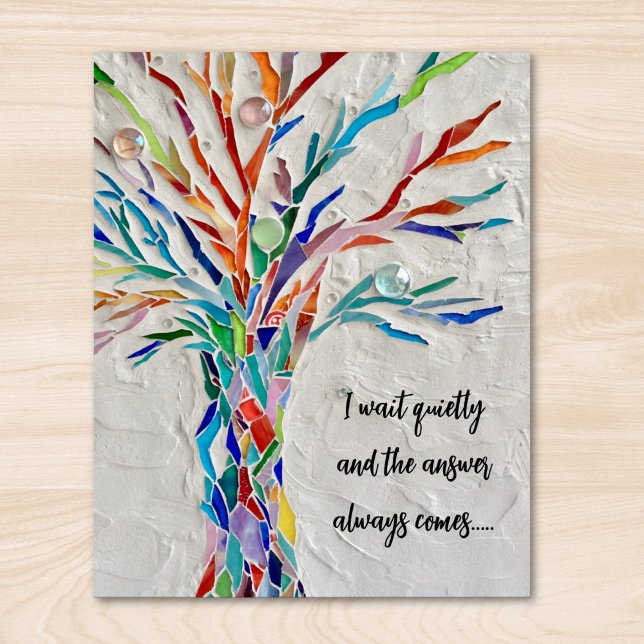 Inspirational Quote Tree Poster (Creator Uploaded)