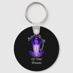Inspirational Quotes Believe In Your Dreams, Graph Key Ring