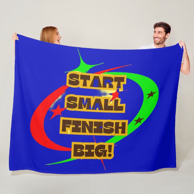 INSPIRATIONAL QUOTES Fleece Blanket (In Situ)