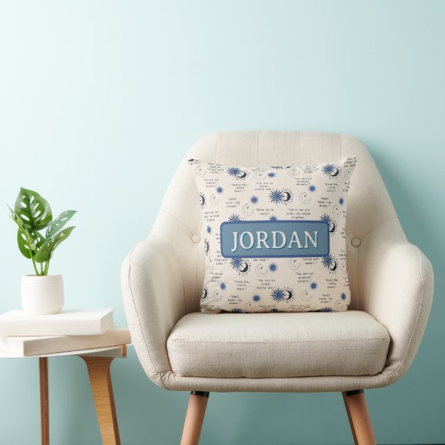 inspirational quotes for a baby cushion (Chair)
