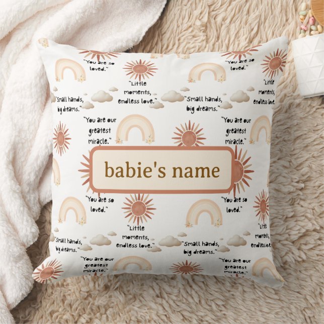 inspirational quotes for a baby cushion (Blanket)