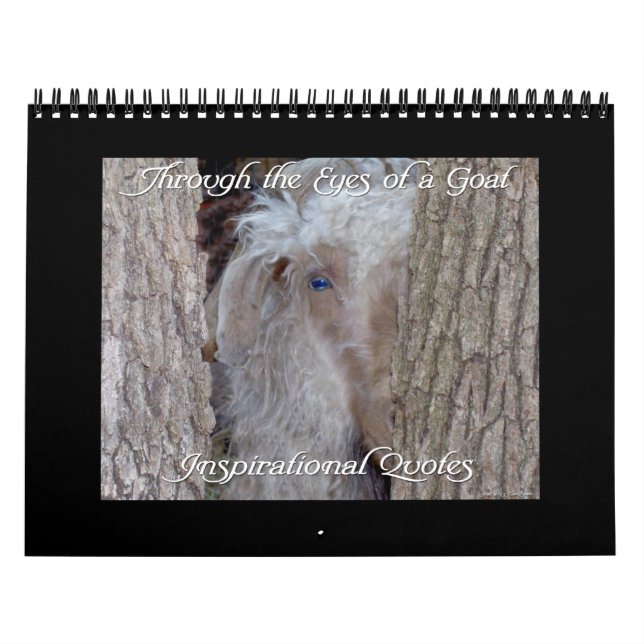 Inspirational Quotes Goat Calendar 2014 (Cover)