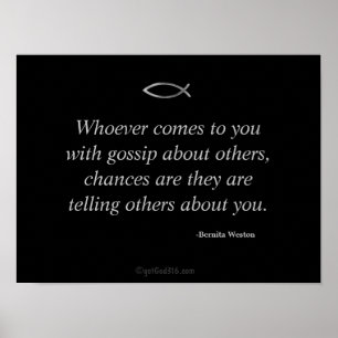 Inspirational Quotes Keys for Discipline Poster