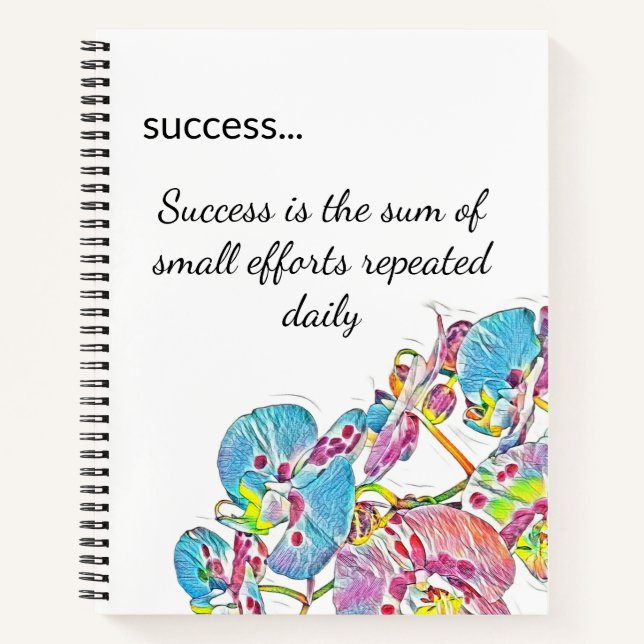 Inspirational Quotes Notebook (Front)