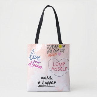 Inspirational Quotes | Self Love, Motivation Tote Bag