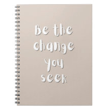 Inspirational Quotes Spiral Notebook