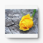 Inspirational Quotes Tabletop Plaque with Easel