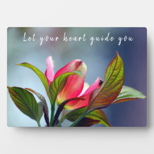 Inspirational Quotes Tabletop Plaque with Easel