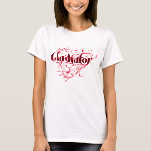 Inspirational Red Gladiator Shirt