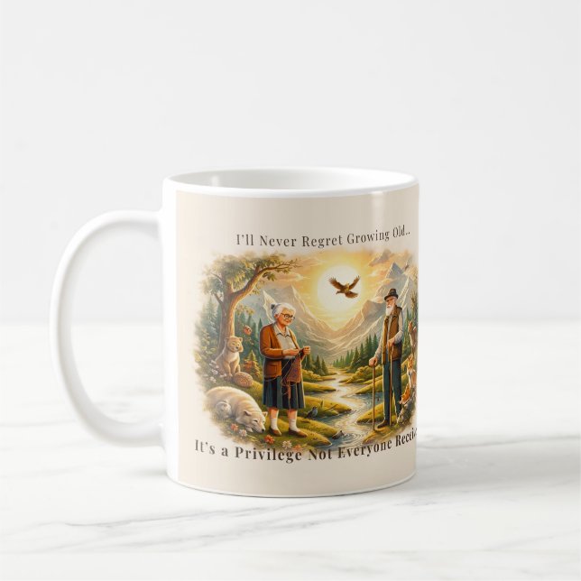 Inspirational Retirement Coffee Mug (Left)