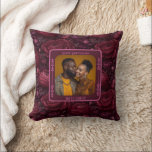 Inspirational Romantic Marriage Throw Pillow<br><div class="desc">Elegant yet understated,  this floral anniversary pillow brings sophistication to any room while honouring a couple’s enduring love journey.</div>
