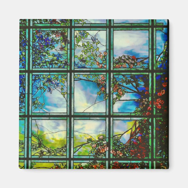 Inspirational Scenic Vines and Nature Magnet (Front)