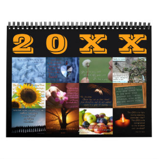 Inspirational Scripture Art Bible Verse Calendar