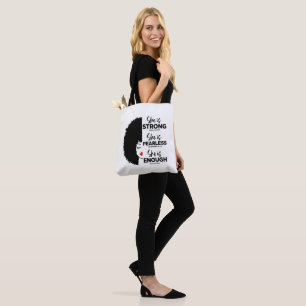 Inspirational She Is All-Over-Print Tote Bag