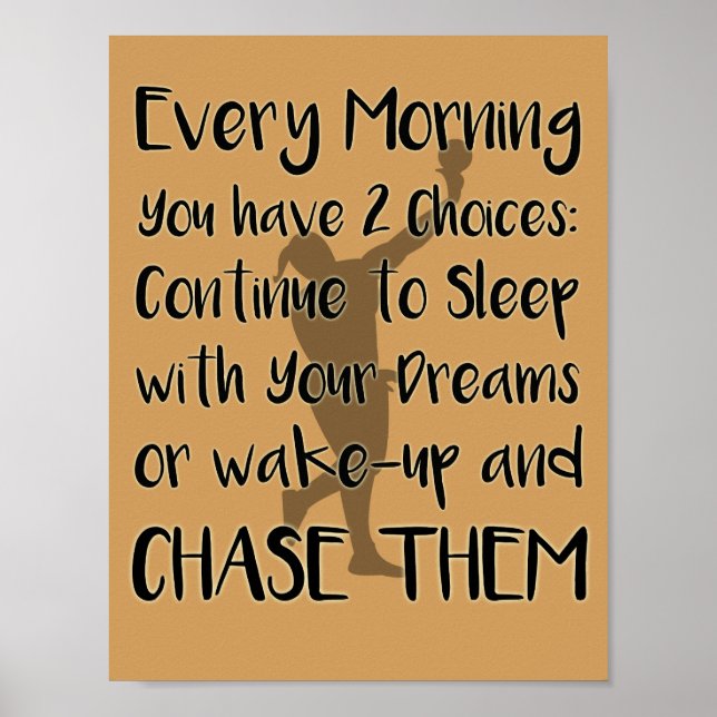 Inspirational Shot Put Throw Poster (Front)